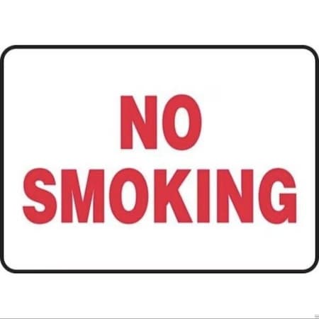 Accuform SAFETY SIGN NO SMOKING 10 in  X 14 in FRMSMK545VA